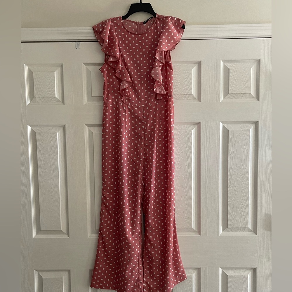 Polka dot jumpsuit